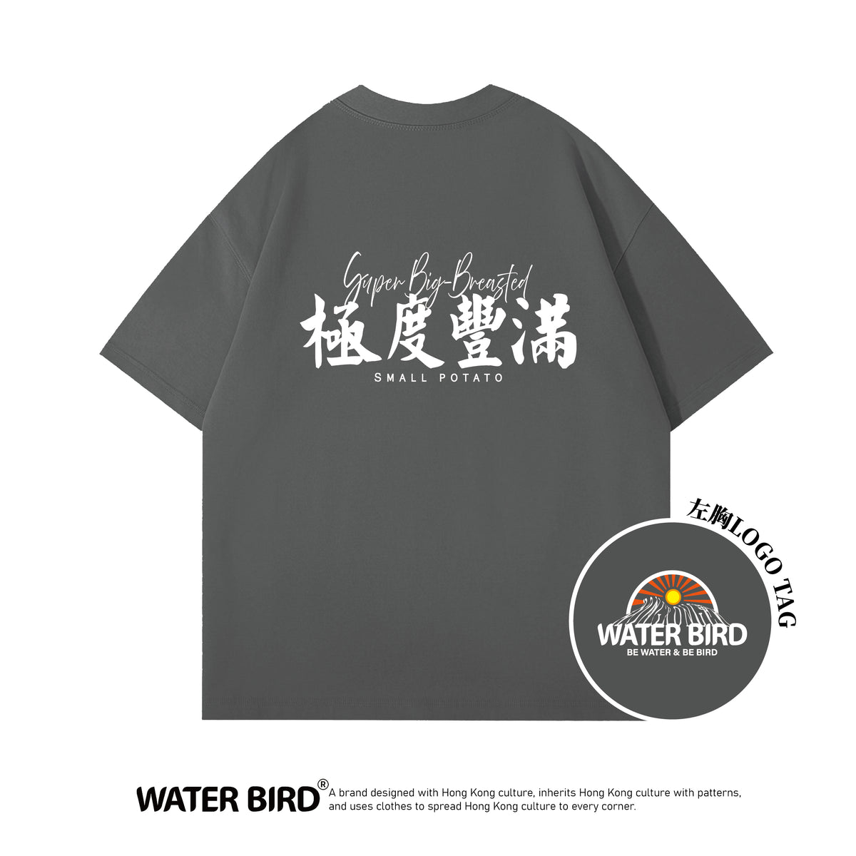 極度豐滿︱300g Boxy Tee