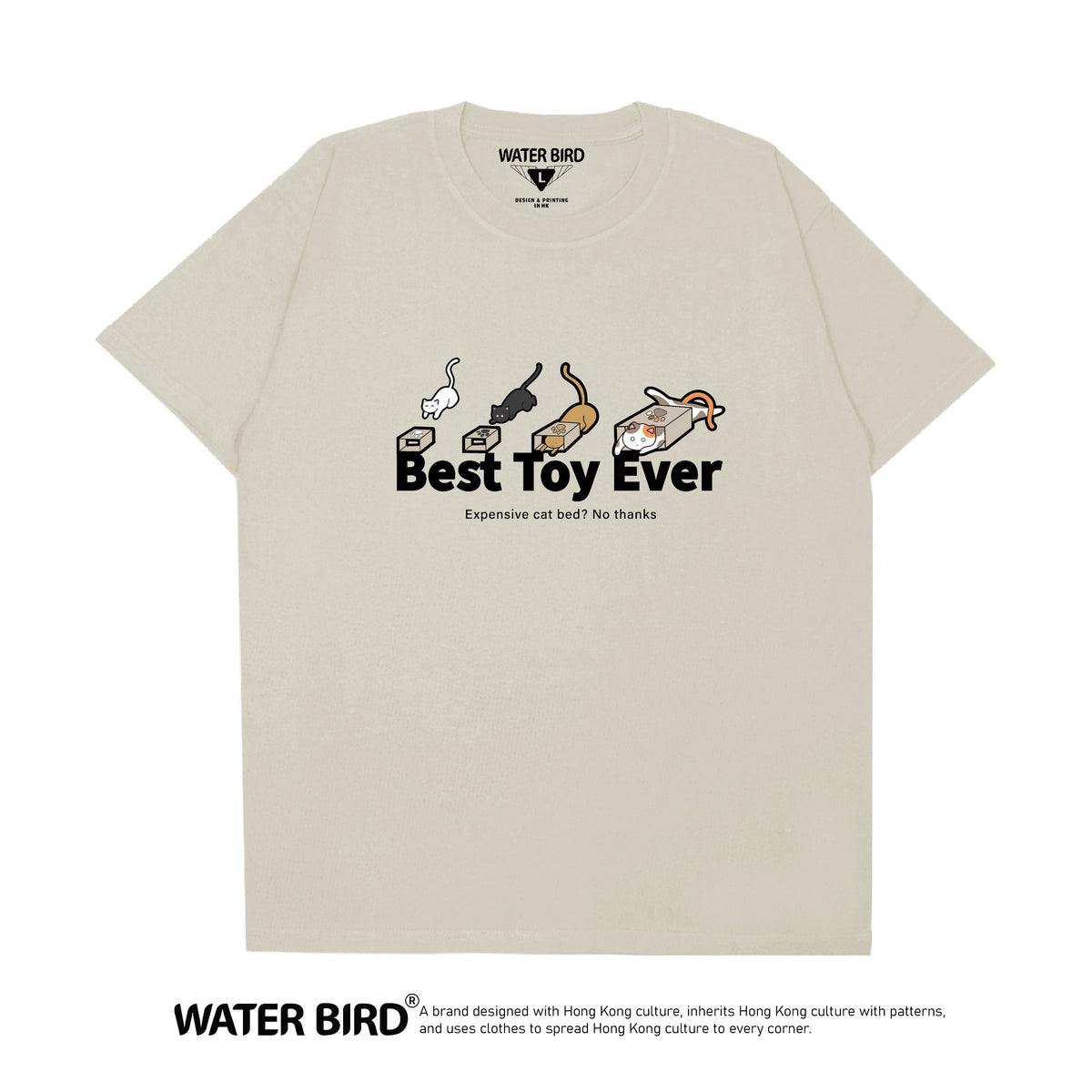 【新品價 - 限量50件】紙箱貓︱T-Shirt