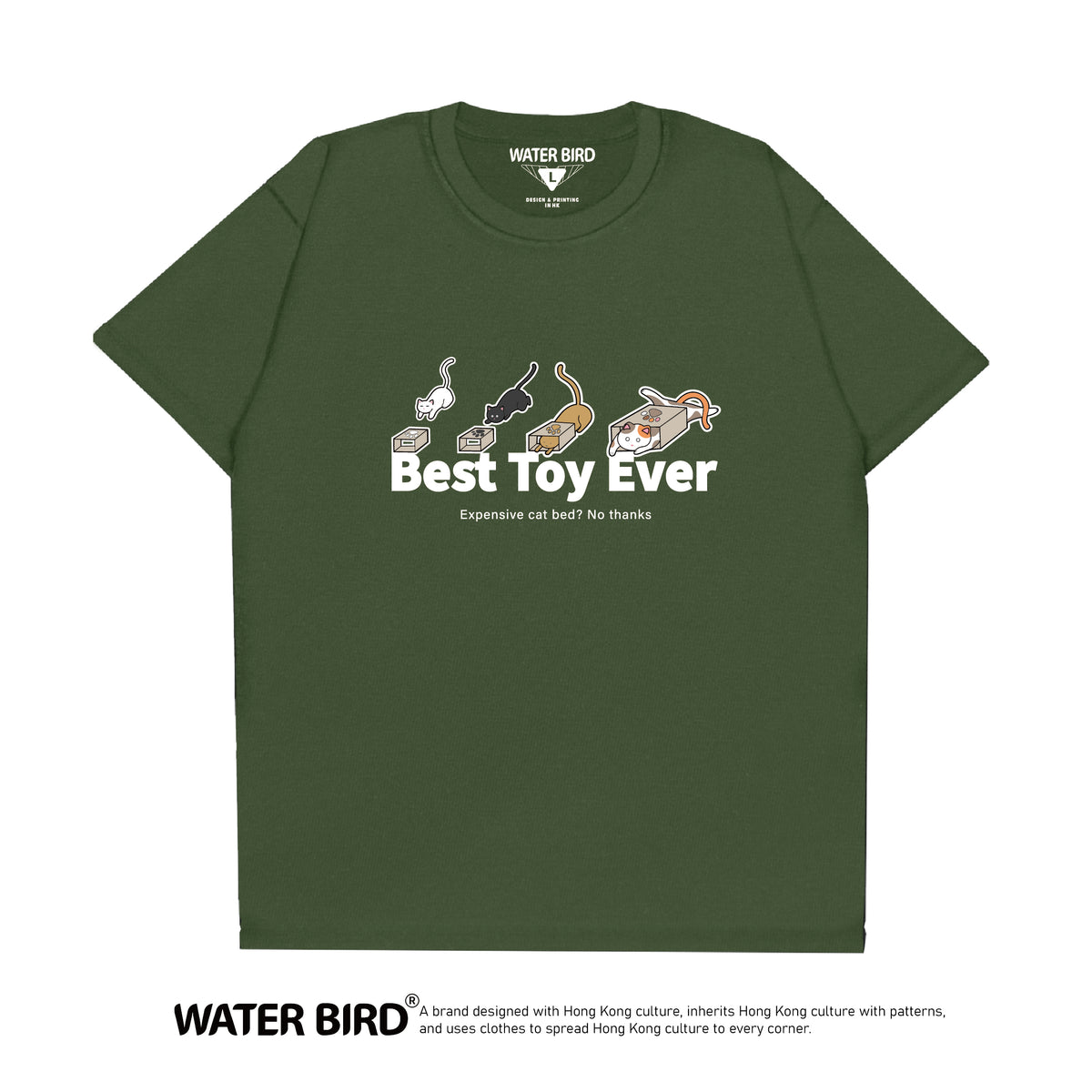 【新品價 - 限量50件】紙箱貓︱T-Shirt