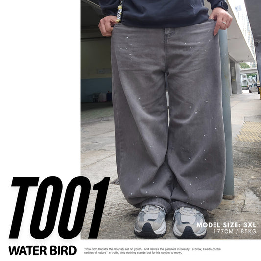 T001 - 漆點藝寬褲