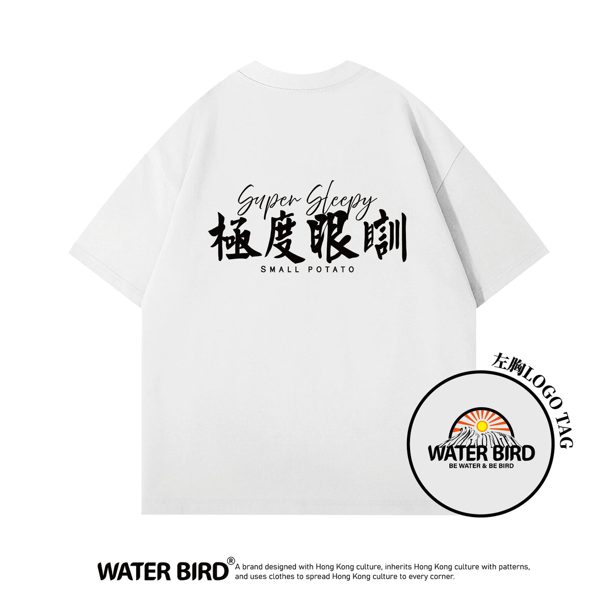 極度眼瞓︱300g Boxy Tee