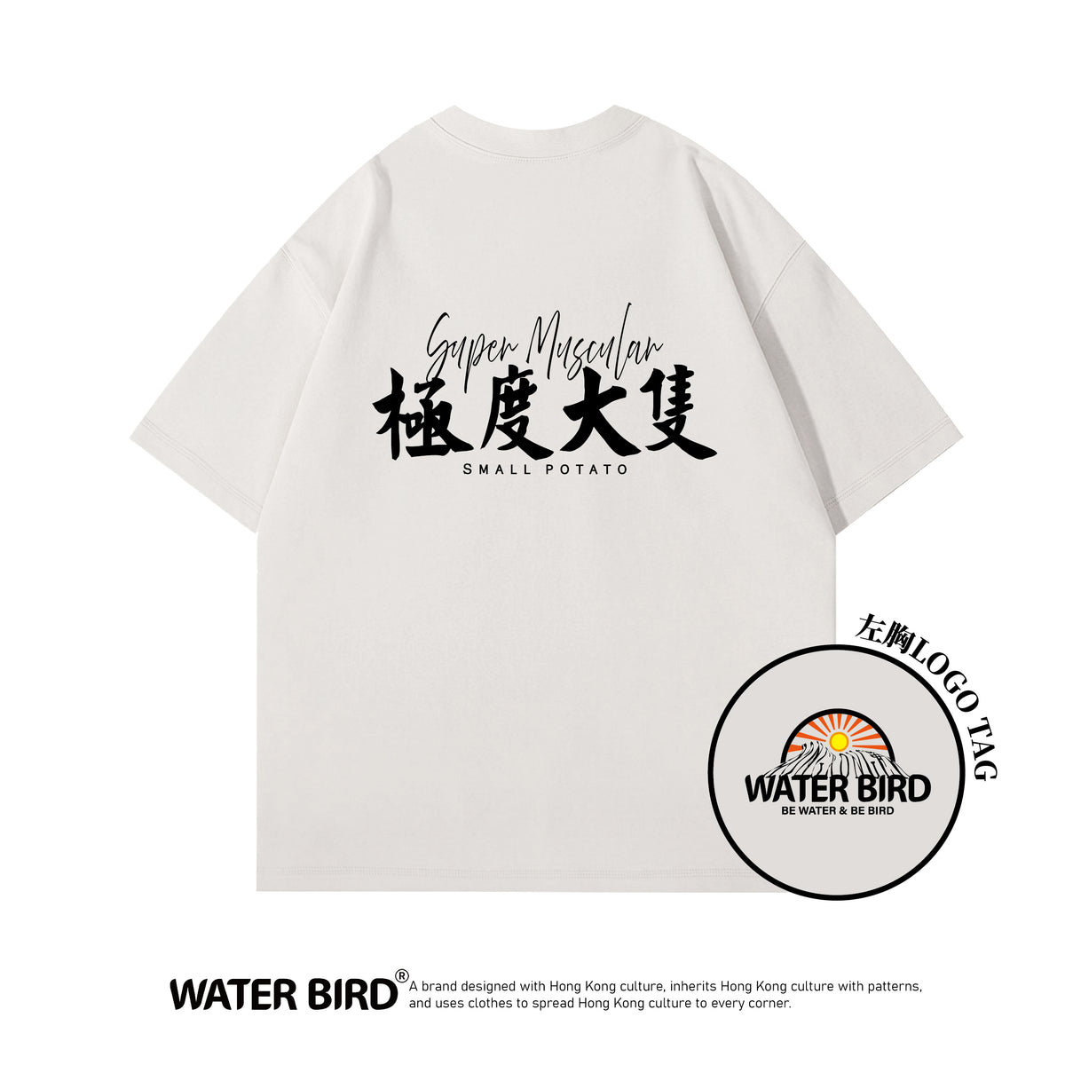 極度大隻︱300g Boxy Tee