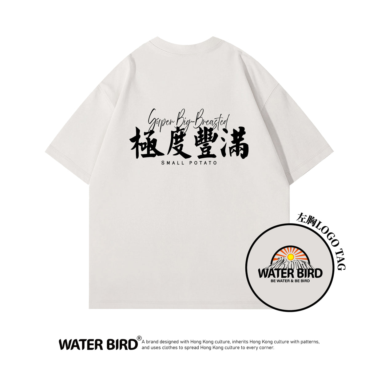 極度豐滿︱300g Boxy Tee