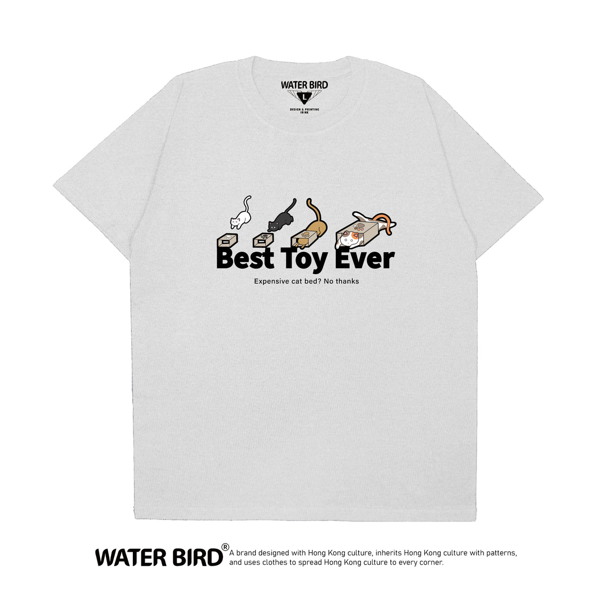 【新品價 - 限量50件】紙箱貓︱T-Shirt
