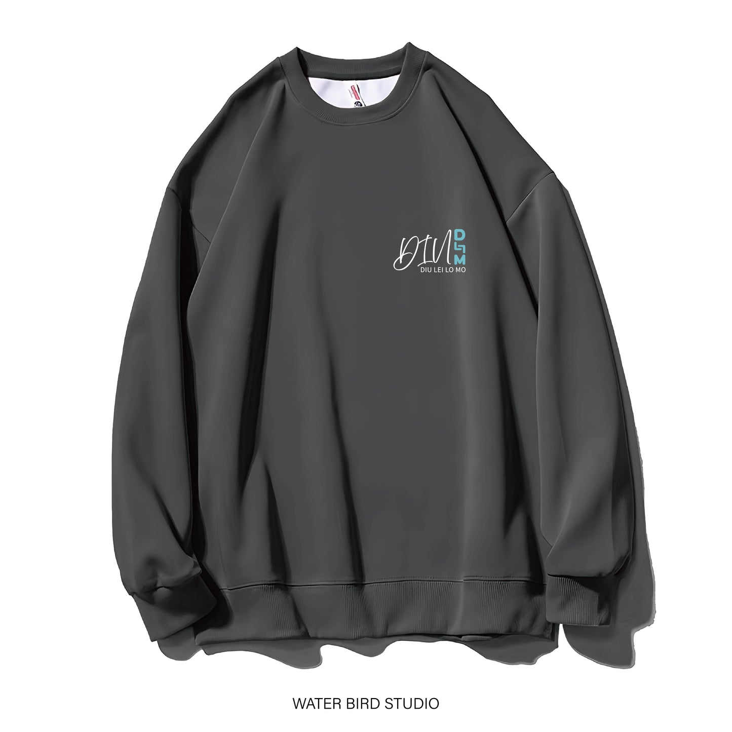 DLLM BLUE TAG-衛衣(無帽)