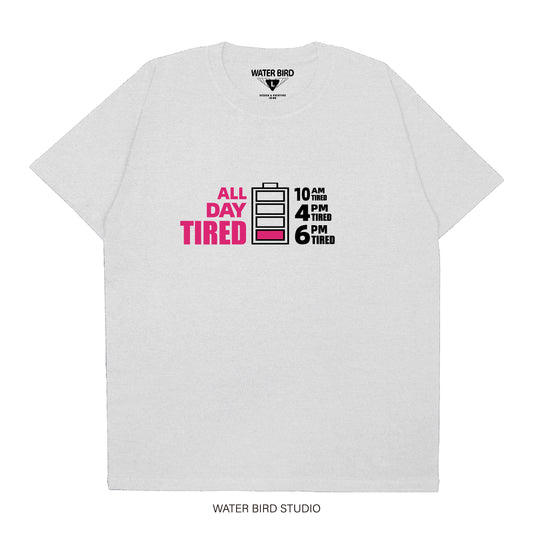 現貨︱ALL DAY TIRED-圓筒︱白色︱XL+4XL